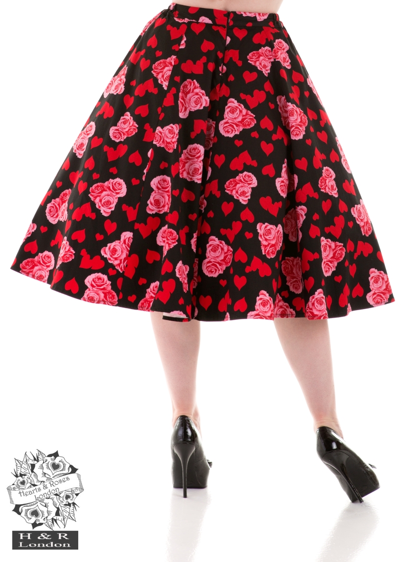 Hearts & Roses Skirt - Hearts & Roses Australia