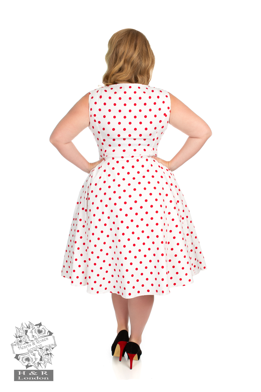 Polka dot hotsell swing dress