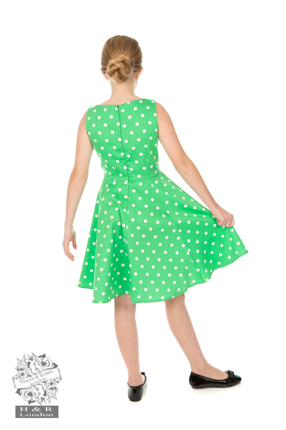 Polka dot hot sale swing dress